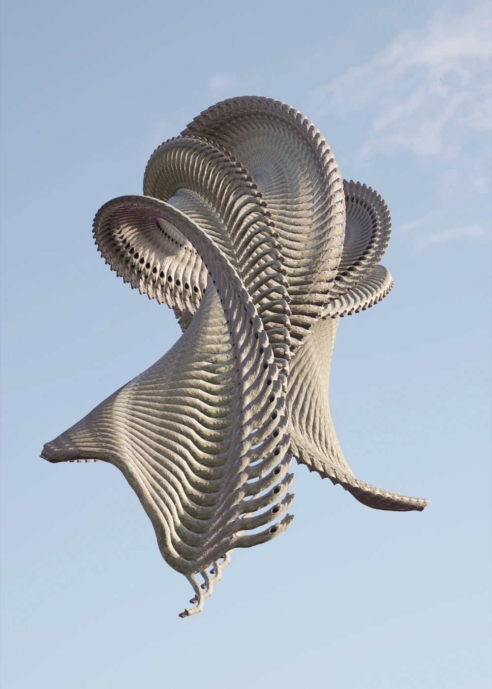 Temporal sculpture chronophotograph 112