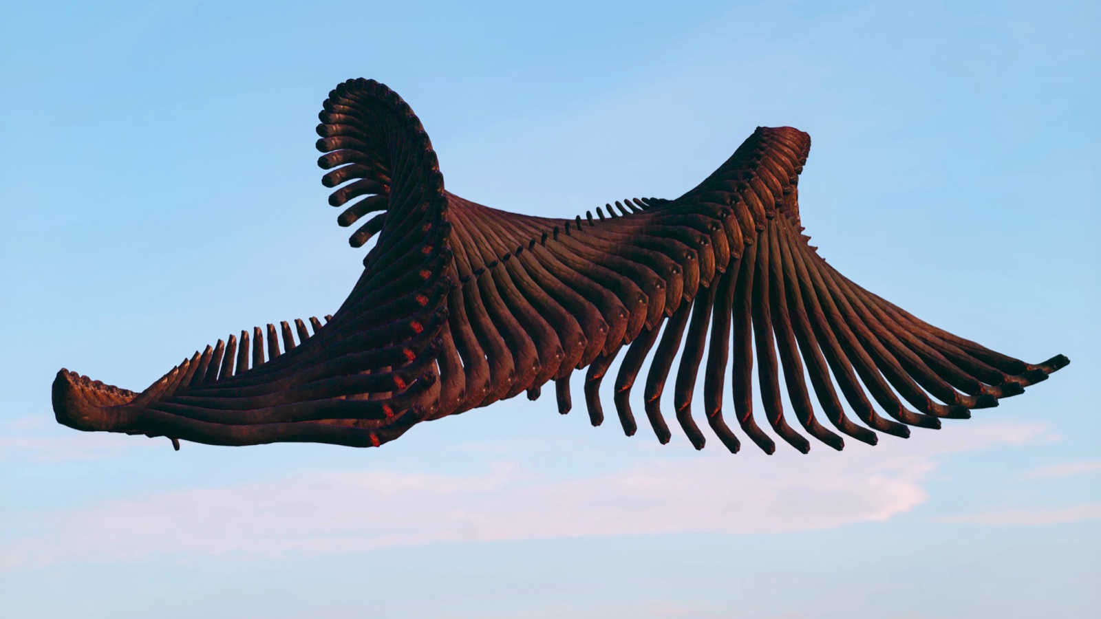 Temporal sculpture chronophotograph 54, panoramic